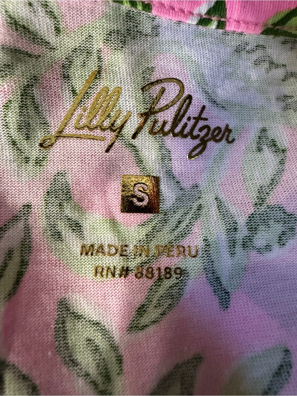 Lilly Pulitzer/Dev Short Sleeve Dress/100% Cotton/Rousseau Pink/Size: Small - Picture 10 of 16